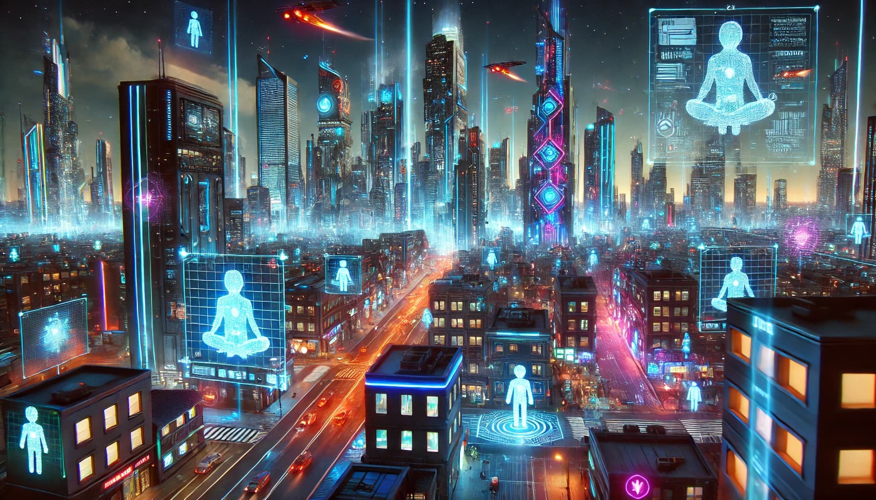 Metaverse Hero Background